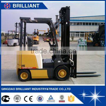 1500kg Four-Wheel Cheap DC/AC Electric Forklift FB15