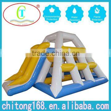 Single Slide Giant Inflatable Climbing Water Slides For Sale