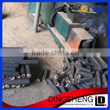 Square compress charcoal briquette machine