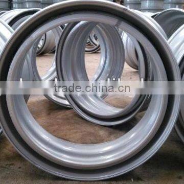 demountable wheel rim 17.5x6.75 , 17.5 inch demountable wheel rim, tubeless steel wheel rim for truck