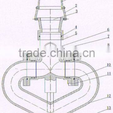 Fixed Fir Monitor for Foam/water Double Use for Fire Fighting photo-2