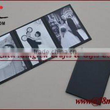Mini Leather Peel and Stick Photo Album Holder Folio