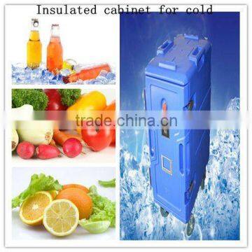 110L Hotel insulated cabinet for cold, catering equipment insulated cabinet, food pan carrier