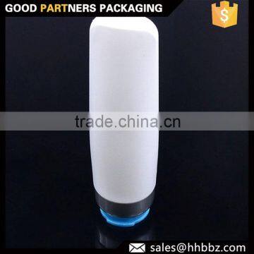 60ml 100ml squeeze type PE body scrub bottle with flip top lid