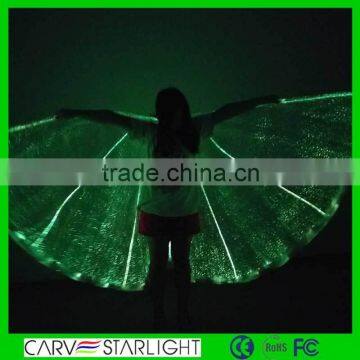 Luminous large angel belly dance isis wings led belly dance wings