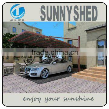 Easy DIY to Carport Aluminum Bicycle Frame and Polycarbonate for Car Parking photo-6