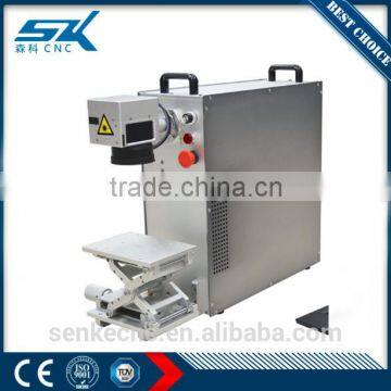 fiber laser marking for sanitary ware on key board metal Business Card plastic glass cup steel box in high precission