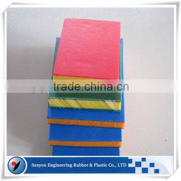 hdpe textured double layer colored 1/16' plastic sheet