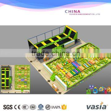 Children Commercial Funny Soft Play Indoor Playground Equipments with super ball pool