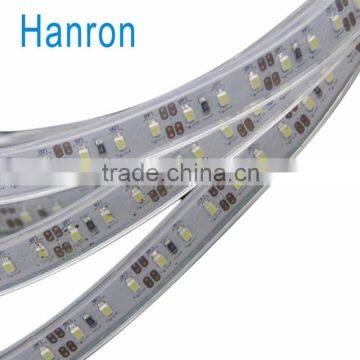 IP65 Silicone waterproof 7.2W/M 12V SMD 2835 single color LED flexible strip light 2835