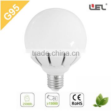 G95 AC220V-240V Global LED Bulb E27 gate lamp 12W innovalight LED fairground lights