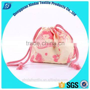 Promotion Small Drawstring Cotton Gift Bags