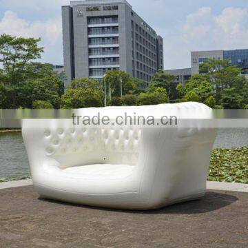 2015 hot sale white outdoor inflatable sofa                        
                                                Quality Choice