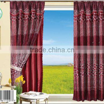 JY262 15 years top-rated golden seller newest 100% polyester printed finished curtain gauze