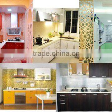 PVC Kitchen Cabinet/Melamine Kitchen Cabinet/Commercial Kitchen Cabinet