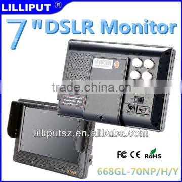 7" HD DSLR Monitor Internal Battery, HDMI, Composite RGB Inputs