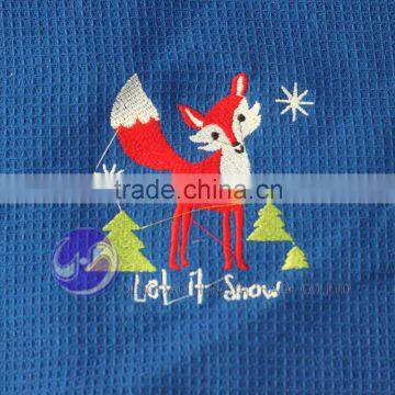 Wholesale Christmas Emboidery Cotton Hand Towel photo-4