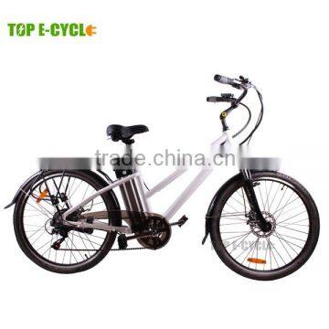 TOP E-cycle disc brake 26" city electric bike bikes made in china