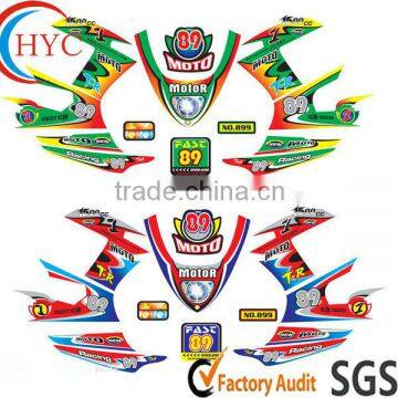 2014 Cheap pvc label sticker,sticker printing,stickers for motorcycles tank