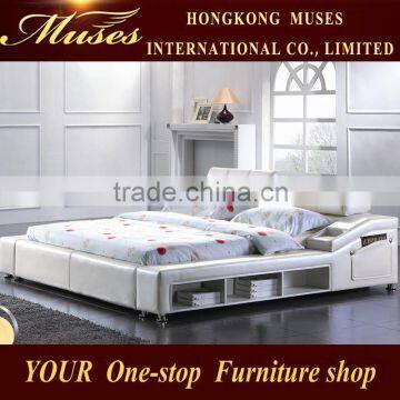 2015 The latest modern fashion boutique leather bed SY10049