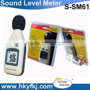 cheapest digital sound level meter noise decibel tester S-SM61