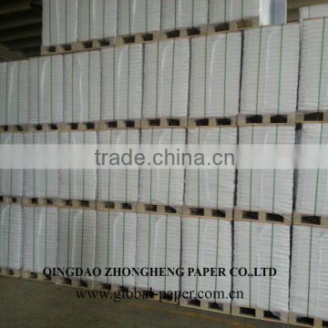 100% Virgin Wood Pulp 60gsm 615*914mm Bulky Paper/ Cream book paper