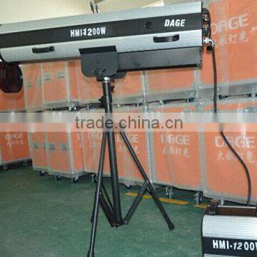 High power manual HMI 1200W follow spot light