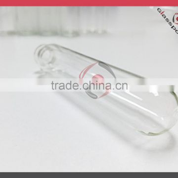 Clear Glass Tube with Cork Round Bottom Tube Bottle