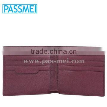 Zipper Purse Fashion Pu Leather Women Wallet.