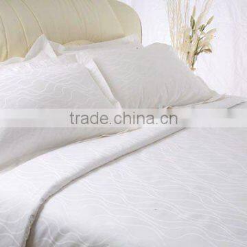 High Quality White Cotton Hotel Bedding set