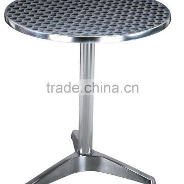 00 Outdoor Garden Aluminum Good Quality Stackable Dining Table and Chair Set YC001 YT1 photo-6