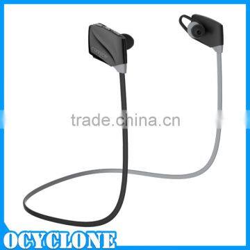 Natural-fit and User Friendly flat cable sport blue tooth earphone