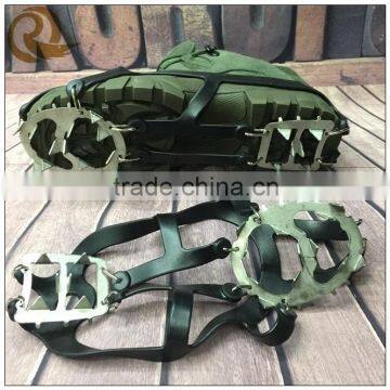 Practical Anti-slip climbing crampons magic grips spikes ice snow cleats