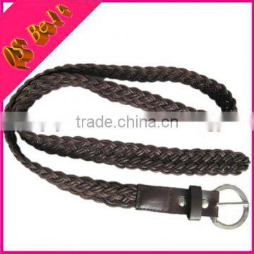 handmade woman cotton rope braided belt