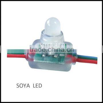 dmx 12mm rgb led pixel lights square shape ws2801 IC