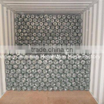 galfan wire hexagonal wire mesh for gabion box mesh