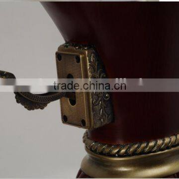 Dark Red Antique European Antique Desk Lamp Telephone for Sale photo-2