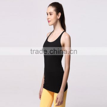 high impact bodybuilding womens gym vests, custom wholesale sexy yoga vest