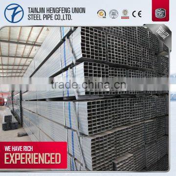 pre galvanized square structure steel tube