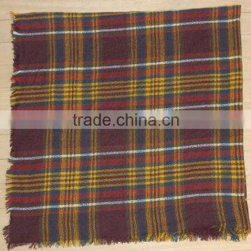 Women Blanket Wrap Shawl Plaid Cozy Pashmina Scarf photo-2