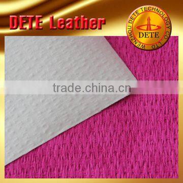 soft pu ingredients synthetic leather for bags from China factories