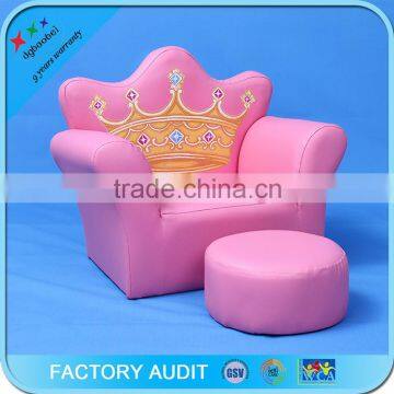 Children Couch Living Room Sofa With Stool