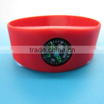 100% silicone Soft Flexible new compass hand band