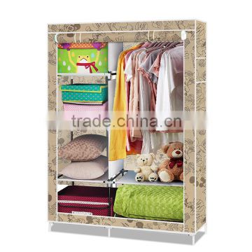 double 2 door living room small wardrobe design