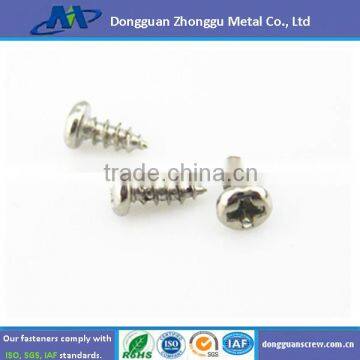 small Self Tapping Screws for electronics parts