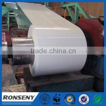 Painted steel coil, steel sheet