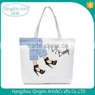 plastic supermarket pictures printing non woven shopping bag