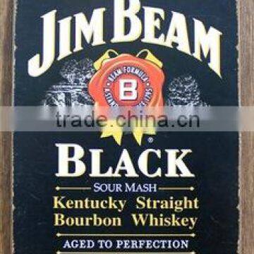 2016 Vintage Tin Sign Printing Decorative Custom Made Vintage Tin Beer Signs for Night Club KTV Dress
