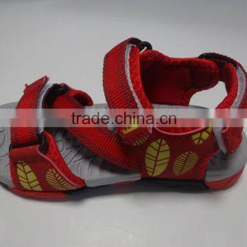 Kids casual shoes custom logo slide sandals