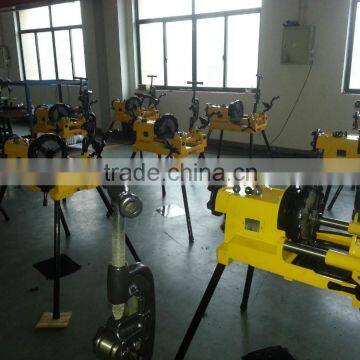 TOP GRADE 100MM DIAMETER PIPE THREAD CUTTING MACHINE RIGI TYPE